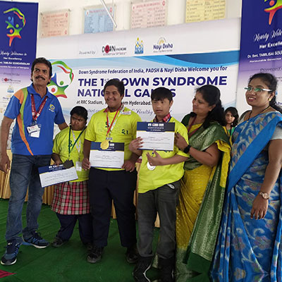 Shortcut in down syndrome National games