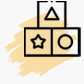 Concepts like Shape, Size, Color, Number, Time, Money